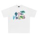 American Street Color Alphabet Print Short Sleeve